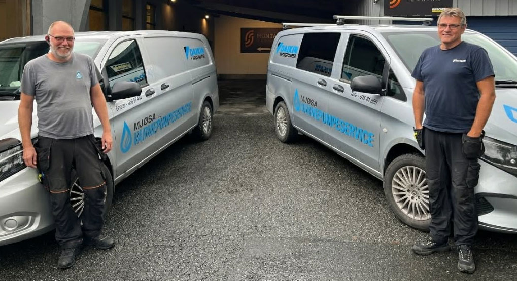 Eier av MJØSA VARMEPUMPESERVICE AS